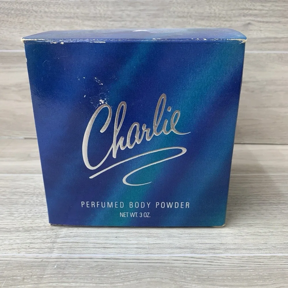 Charlie Revlon 3 Oz. Perfumed Body Powder‎ Vintage New Sealed